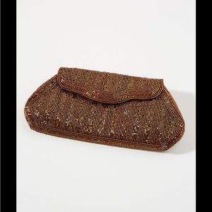 Anthropologie Vivian beaded clutch
